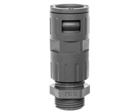 Dławnica do węża osłonowego PG11 IP68 SILVYN KLICK-GPZ 11 szara 61801140 /20szt./