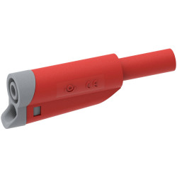 Electro PJP 1076-CD1-R Jack Plug 4mm Red Screw Connection 0.75-2.5mm&#xB2;