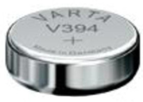 Silver oxide-button cell, SR45, 1.55 V, 64 mAh, 00394 101 111