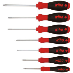 Wiha 1299 SoftFinish&#xAE; TORX&#xAE; Screwdriver Set, 7 Piece