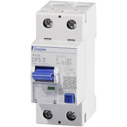 Doepke 09124601 DFS2 RCCB 2-pin 25A 0.03A for 230V fault protection