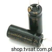LY220uF-35V 220uF 35V Electrolytic THT GLUXON