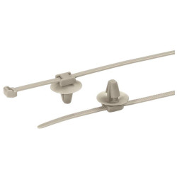 HellermannTyton 156-01091 Cable Tie beige 145mm 3.4mm 1pc PEEK