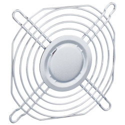 SEPA 918010050 Fan Grille 80x80mm Metal Grid with Hub Cover