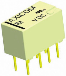 Przekaźnik sygnału, 5V dc, 2 A, DPDT, 2-polowy, montaż PCB, TE Connectivity IM