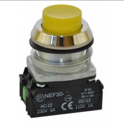 Przycisk sterowniczy NEF30-WXY żółty W0-NEF30-W XY G