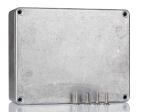 Obudowa Aluminium odlewane szerokość zew. 94 mm długość zew. 119,5 mm wys. zew. 34 mm Hammond IP54 Naturalny