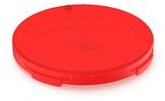 Aperture, round, Ø 22.15 mm, (H) 2.85 mm, red, for FLEXLAB, 5.49.263.062/2300