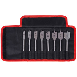 Starrett KFWDK08 Flat Wood Drill Bit Set, 8 Piece