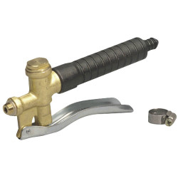 Gloria 707340.0000 Quick Valve Brass Quick-Fit with Sieve Pipe &amp; Clamp