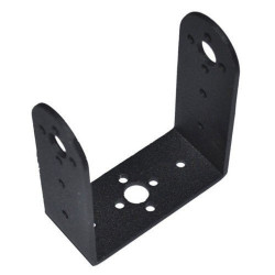 Aluminum Multifunctional Servo Bracket for Robotics - 56x65 mm U-Type
