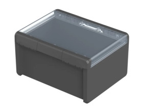 PC enclosure, (L x W x H) 239 x 300 x 160 mm, graphite gray (RAL 7024), IP66, 96028574
