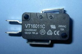 VT-1601-1C 6,3mm MIKROPRZEŁ.16A/250VAC