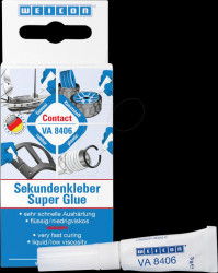 10101681 Cyanoacrylate adhesive, very fast curing, 3 g, transparent