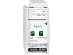 KNX Aktor załączający REG-K 2x 230 V 16 A jasnoszary z uruchomieniem ręcznym MTN647393 SCHNEIDER ELECTRIC