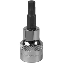 Sealey SBS004 Spline Socket Bit M6 3/8&quot;Sq Drive