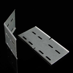 Łącznik kątowy do koryta o wyskości 50mm nierdzewny NIXSUK 50_IX