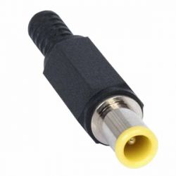 Wtyk DC z pinem 1.2mm φ6.0 na przewód plastik