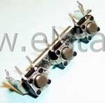 MicroSwitch 6x6mm h=5.0mm (1.0mm) 3szt/ listwę