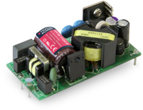 Open frame switching power supply, 3.3 VDC, 6 A, 20 W, TPP 30-103A-D
