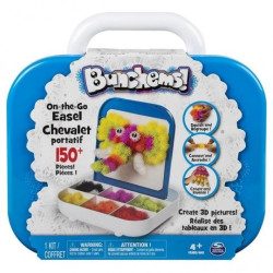 Bunchems kolorowe rzepy - zestaw podróżny 150 elementów