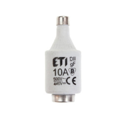 Wkładka bezpiecznikowa topikowa WTS-10A DII gF szybka Etii