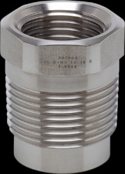 Screw-in adapter, G 1 1/2, 3/4" NPT for process sensors, E43313