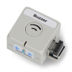 Chain Buzzer - moduł buzzera z diodą RGB - M5Stack U224