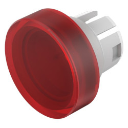 Soczewki do wskaźników, 51-931, Czerwony, Okrągły, średnica: 15.8