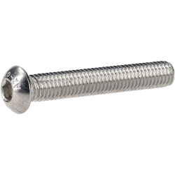 R-TECH 337490 M8 X 50 Hex Socket Button Screws A2 ST/ST - Pack Of 50