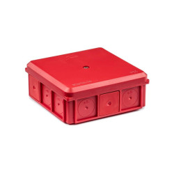 Puszka n/t NSW 90x90x37 IP55 czerwona 35418701 Simet