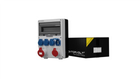 Rozdzielnica Budowlana Td 32A 16A 4X230v Gniazda Mennekes Doktorvolt 6855