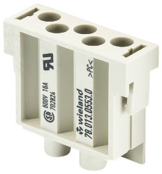 Wkładka modułowa 78.013.0553.0 Wieland Electric Łączna ilość styków 5 10 szt.