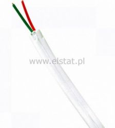 Kabel telefoniczny 2C 2 żyły biały ( 2,2x 4,7mm)