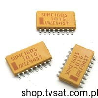 SOMC1603101G Resistors Network 100R x 8 SMD SMD-SO16 DALE