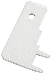 Konektor płaski Męski 6.35 x 0.8mm długość 20mm Izolacja: Nieizolowane Cyna