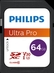 FM64SD65B/00 SDXC Card, 64GB Class 10 UHS-I U3