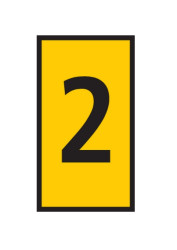 Oznacznik kabli z klipsem Zatrzask HellermannTyton zakres 2.8 → 3.8mm Cable Marker ilość 1000jednostki