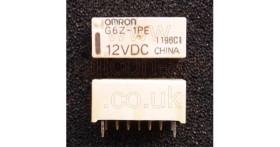12 Volt SPDT high frequency Relay (G6Z-1PE-DC12) - Omron