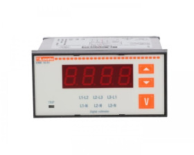 Woltomierz 3-fazowy cyfrowy tablicowy 15-660V AC IP54 DMK10R1