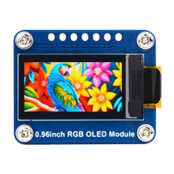 0.96" RGB OLED Display Module (64 x 128)