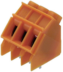 Weidmüller 1676750000 Zaciski śrubowe 4 mm² Ilość styków 3 czarny 100 szt.