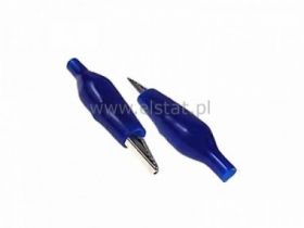 Krokodylek mały niebieski dł. ok 36,5 mm