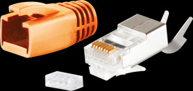 BS72067-O RJ45 plug set, AWG 23, orange