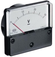 MIER-TABE5VDC Woltomierz tablicowy do 5V [DC] - pomiar napięcia stałego - wymiar: 71 x 60.5 mm