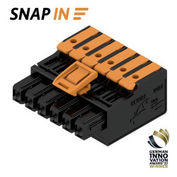 Weidmüller 8000078395 Obudowa złącza pin żeńskiego na kabel MPS 5/06 S F3 TN B B D D, 60 szt.