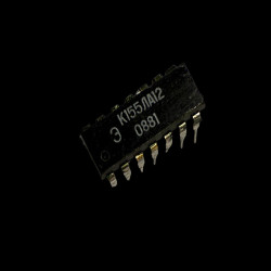 Układ scalony K155LA12 = 7400 (К155ЛА12 ) DIP14 – 4x bramka NAND TTL