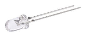 LED, THT, niebieska, 2-Pin, 4 V, 30 <Symbol12/>, Cree LED