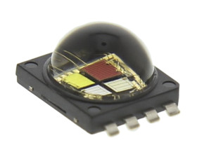 LED, SMD, RGBW, 8-Pin, 5700 → 7000K, 2,1 V; 3,1 V; 3,2 V; 3,4 V, 115 °, Cree LED, XLamp MC-E