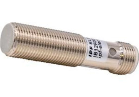 IB12F001 Czujnik indukcyjny, M12x1, podtynkowy, złącze wtykowe M12 4-pin, wykonany z mosiądzu niklowanego